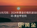 金光闪烁：2024年黄金价格的波动密码-黄金甲官网