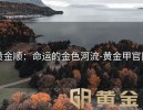 黄金顺：命运的金色河流-黄金甲官网