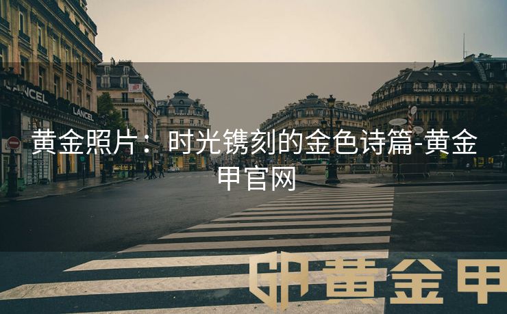 黄金照片：时光镌刻的金色诗篇-黄金甲官网